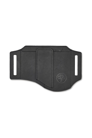 Böker Manufaktur Leather Holster Ed Three Black Kamp Çakı Deri Kılıf Siyah Siyah