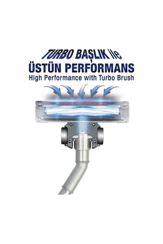 Aır Power Turbo Süpürücü Gövde Antrasit