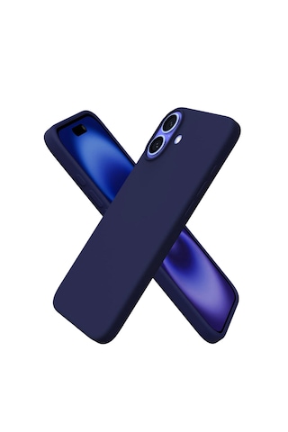 Bix İphone 16 Silikon Kılıf Magsafe Uyumlu Güçlü Koruma Darbe Emici Küf Menekşesi