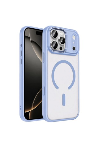 Joko Apple iPhone Uyumlu 18 Pro Terea Magsafe Kapak - Sierra Blue Çokrenkli