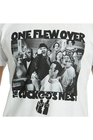 Bant Giyim - Guguk Kuşu Film Beyaz Erkek T-Shirt Tişört