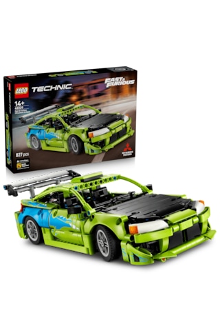 LEGO® Technic Fast and Furious Mitsubishi Eclipse Araba 42229 - 14 Yaş ve Üzeri için NOS Tüpü İçeren Oyuncak Yapım Seti (827 Parça)