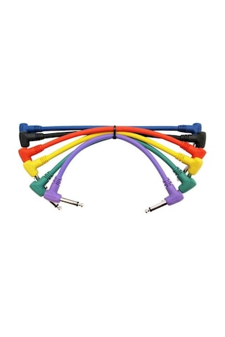 Kırlın I6-243-0.15M-6Colors 6Lı Pedal Ara Kablo
