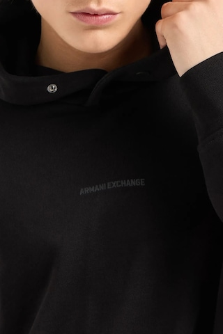 Armani Exchange Erkek Sweat 6dzmlj Zj4xz 1200 Siyah Siyah