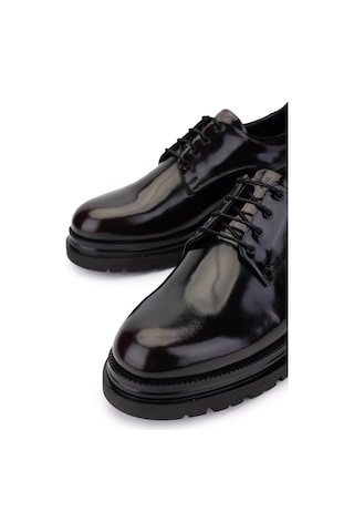 Tamer Tanca Erkek Hakiki Deri Bordo Casual Ayakkabı 698 1153-2 Erk Ayk Sk24-25 Bordo Acma Bordo