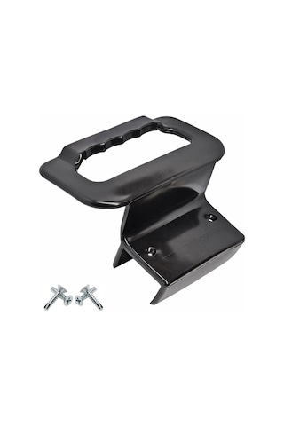 Plastik Baza Kulpu Yatak Kaldırma Tutma Kulp Kolu Tutacağı Kulbu Siyah -40mm Profiller İçin Siyah