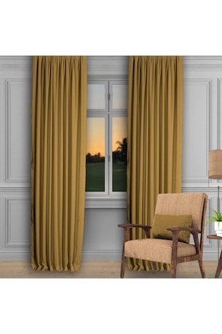 Devetüyü Ada Fon Perde Normal Pile 1'e 2,5 Pile-devetüyü Deve Tüyü