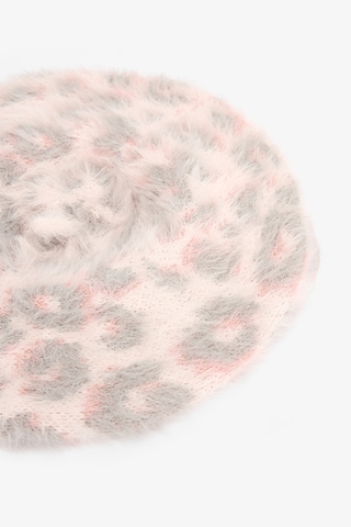Penti Pembe Kız Çocuk Leopar Desenli Bere