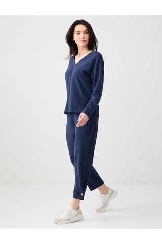 Jimmy Key Jimmy Key Lacivert Dar Paça Normal Bel Modal Jogger Pantolon 6sw115571494