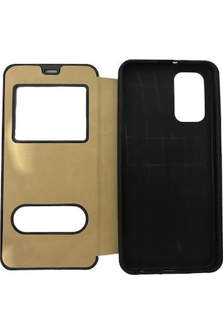 Jopus Galaxy A32 İle Uyumlu Premium Kapaklı Kılıf Kırmızı