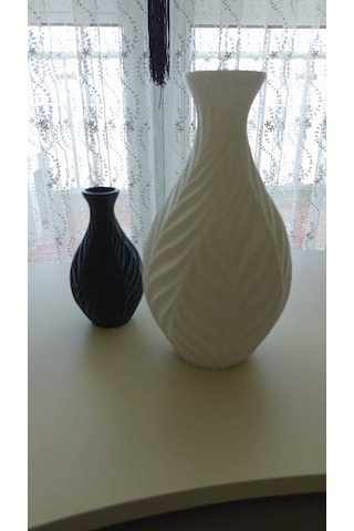 Fısıldayan Yapraklar Dekoratif Vazo 25 CM