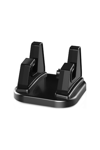 Yifomall Araç İçin 360 Derece Döner Telefon Tutucu, Sabitleyici, Abs+plastik+gümüş, Siyah, 6x6x4.5cm, Akıllı Telefon Ve Tablet Uyumlu