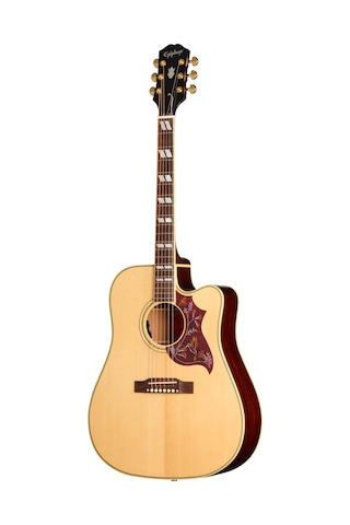 Epiphone Hummingbird Standard Ec Elektro Akustik Gitar Natural