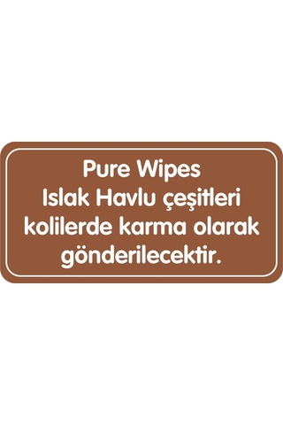 Pure Wipes Islak Havlu 4 X 50'Li 200 Yaprak