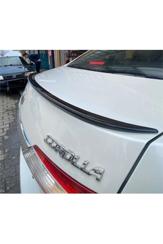 Spoiler Toyota Corolla 2013+bagaj Üzeri Çıta Spoiler Pianoblack Parlak Siyah Çift Taraflı Bantlı 120