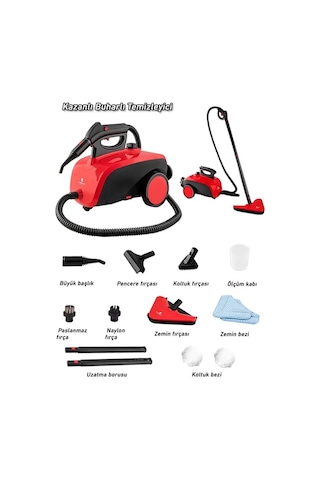 Classen Smart Çok Fonksiyonlu Güçlü Buharlı Temizleyici Makinesi Go-53-vice