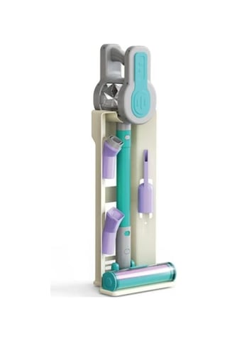 Pilli 4 Farklı Fonksiyonlu Stantlı Eğitici Oyuncak Dikey Süpürge