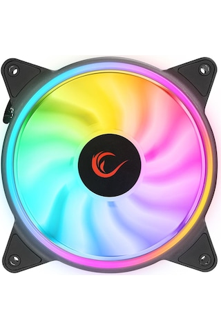 Rampage Coolwınd F3 3 x 12 CM Argb Fan + Kumanda Siyah Kasa Fan Kiti