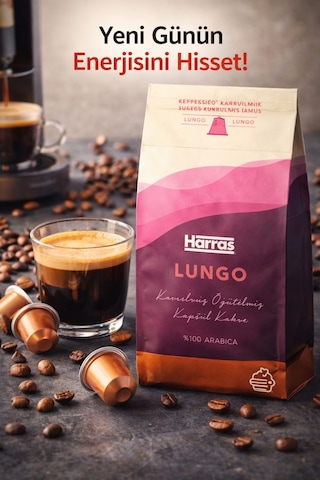 Lungo Kapsül Kahve 10 Adet