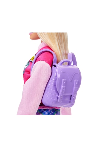Barbie Çıkarılabilir Kıyafetler Giyen Sarı Saçlı Barbie Okulumu Seviyorum Bebek Ve Sırt Çantasıyla Dizüstü Bilgisayar Gibi 7 Parçadan Oluşan Oyuncak Seti, Hrg84 99458998