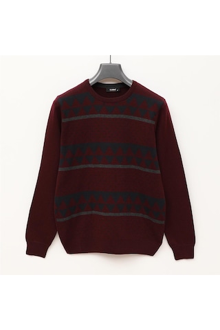 Dio Rise Erkek Uzun Kol İnce Sweatshirt - 189020 - Koyu Bordo Koyu Bordo