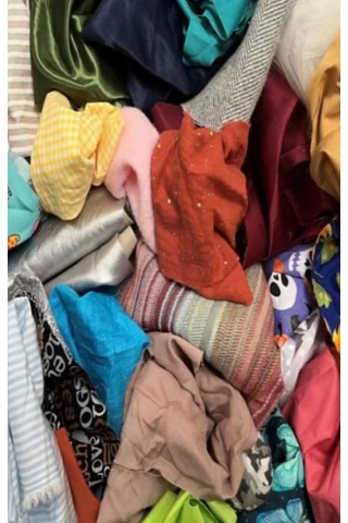 Nyma Home Parça Kumaş - 1 Kg Karışık Paket - Tüm Parçalar En Az 1 Mt Karışık-asorti