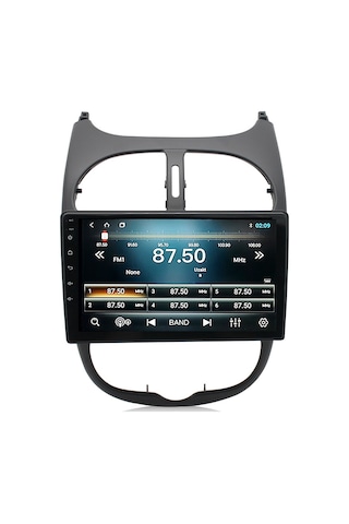 Peugeot 206 Android 4Gb Ram+64Gb Rom Carplay Multimedya N11.4967