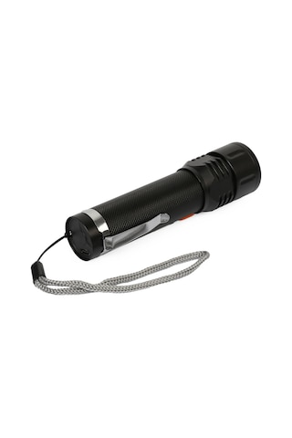 Baretta Br-85 Xhp50 Led 5 Fonksiyonlu Şarjlı El Feneri Siyah