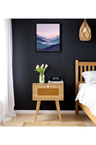 Floradesign Bali Jüte Çekmeceli Komodin Kahverengi