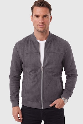 Rizzup Erkek Slim Fit Likralı Füme Süet Ceket Kırışmayan Ütü Gerektirmeyen Mevsimlik Mont 2504334
