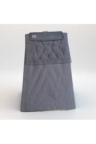 Özdilek Tufting Aris 2'li Banyo Paspası Gri Çok Renkli