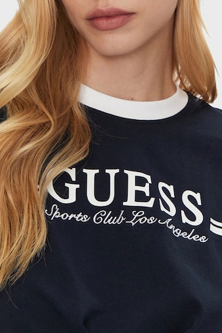 Guess Ön Bağlamalı Kadın T-shirt Lacivert