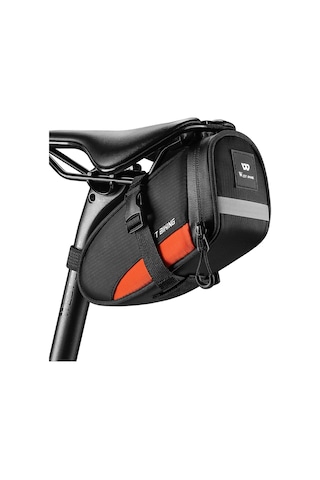 West Bıkıng-bisiklet Selesi Tüp Çantası Su Geçirmez Bisiklet Koltuk Y28809c Turuncu