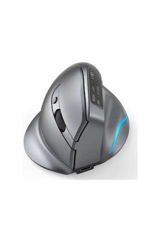Flybuy Hallow F-26c Ergonomik Bluetooth Led Ekran Mouse Dikey Çizgi Modası F26