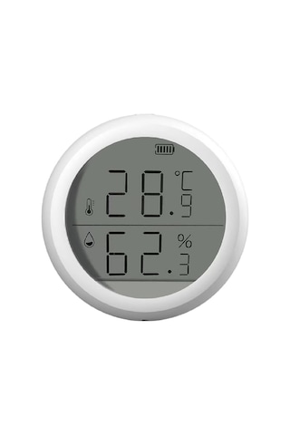 Akıllı Dijital Termometre Uygulama Denetimli Zigbee İç Mekan Isı Ölçer Ve Nem Ölçer Higrometre X7608