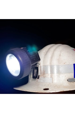 Kse-lights Ks-7840-ıx Atex Led Kask Lambası Siyah