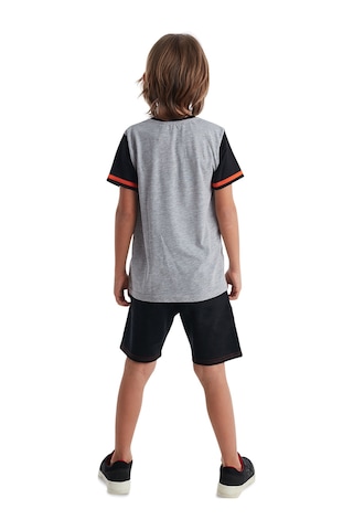 Thunder Değişen Payetli Pullu Erkek Çocuk T-shirt Şort takım