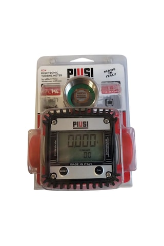 Piusi K24 Dijital Türbinli Adblue-süt-su-sıvı Sayacı-debimetre