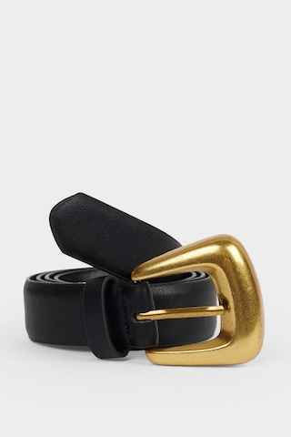 Defacto Kadın Suni Deri Jean Kemeri F3274axnsbk27 Siyah-bk27