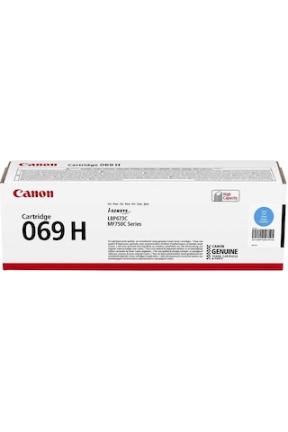Canon Crg-069h-5097c002 Mavi Toner Yüksek Kapasiteli