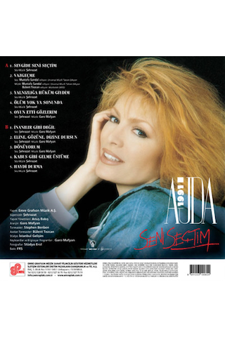 Ajda Pekkan - Ajda 1991 Seni Seçtim Plak