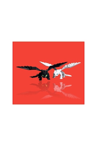 Toothless Ejderhanı Nasıl Eğitirsin Hareketli Figürü Beyaz Işığın Öfkesi - 20 Cm