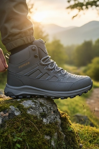 Enoch Erkek Forza Model Waterproof Outdoor Trekking Ve Doğa Yürüyüş Botu Füme