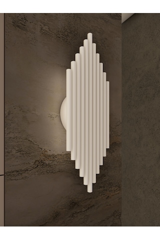 Nox Modern Şarjlı Aplik Sarı Işık Yayan Duvar Tipi Lamba