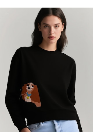 Ogc Tramp & Lady Kombin Sweatshirt Siyah