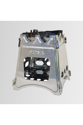 Nurgaz Ng-Iak İnox Paslanmaz Ateş Kutusu Açık Gri