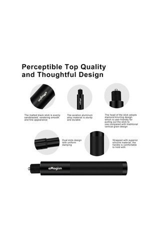 Tongxida Amagisn 70cm Dijital Çekmeli Selfie Çubuğu Spor Kamera Aksesuarları, Çubuk + 1/4 Dönüş 3 Çene + Vida + Telefon Klipsi