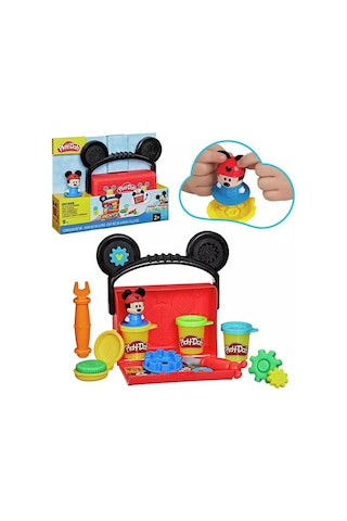 Play Doh Mickey Mouse On The Go Garage Oyun Hamuru Seti G3109 Çok Renkli