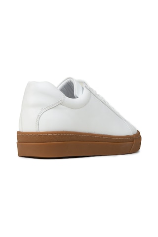 Deery Erkek Beyaz Hakiki Deri Sneaker Ayakkabı - 02018mbyzc03 Beyaz