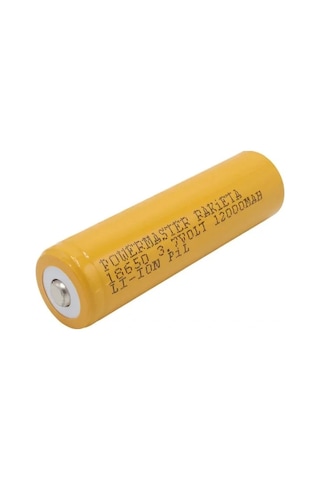 Powermaster Pm-9599 Rakieta 3.7 Volt 1200mah 18650 Başlıklı Şarj Edilebilir Lityum Pil Tekli